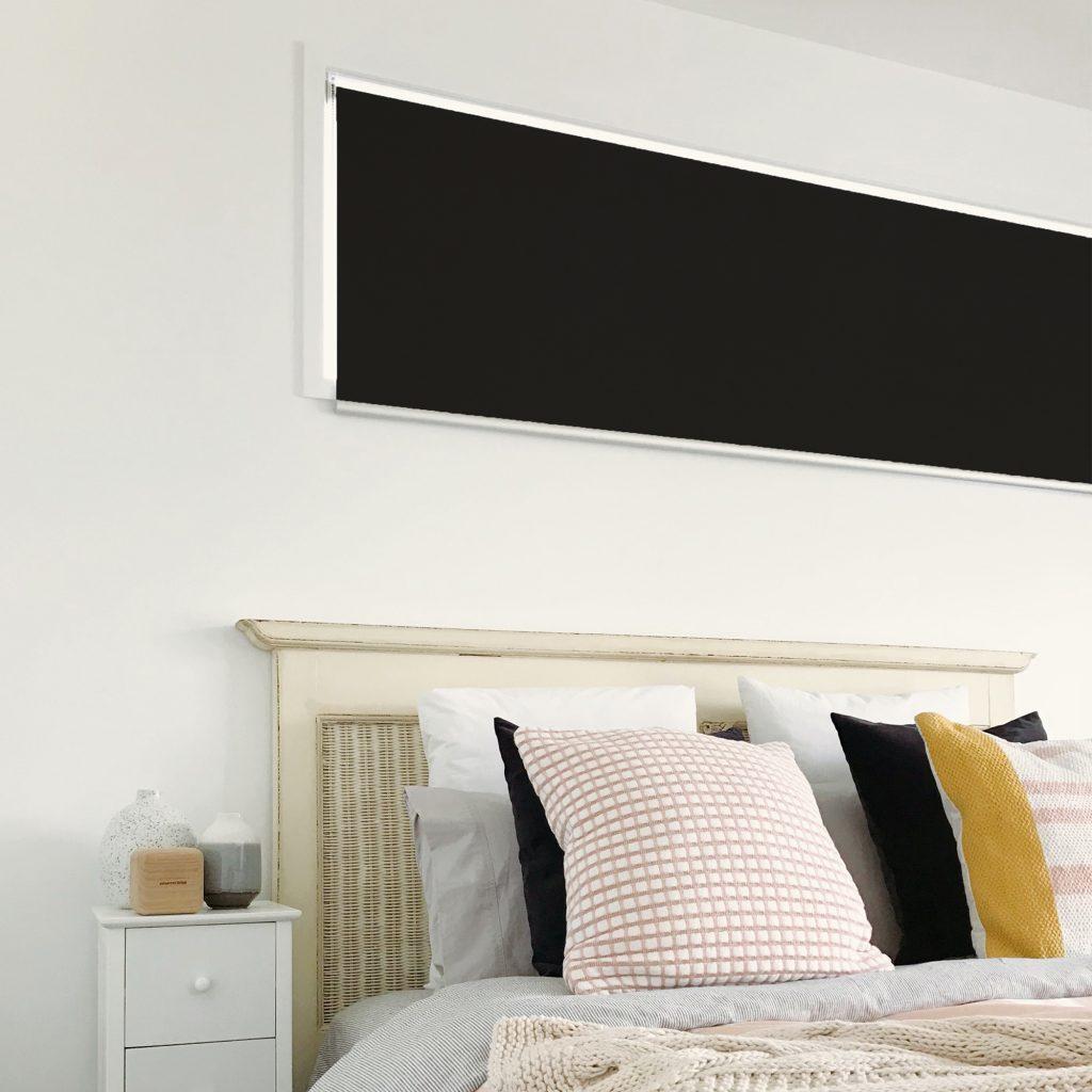 Black Roller Blind