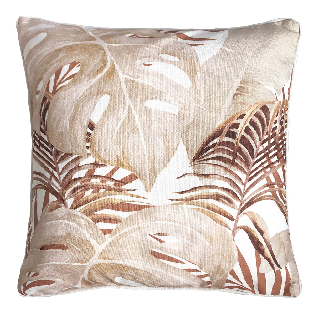Daydream Palm Cushion - Natural main image 1