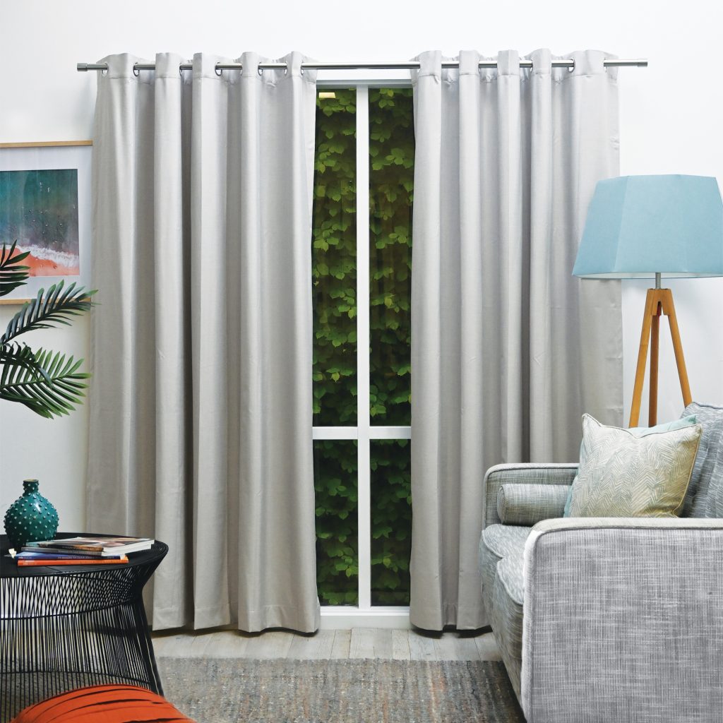 HARRIS EYELET NATURAL CURTAIN
