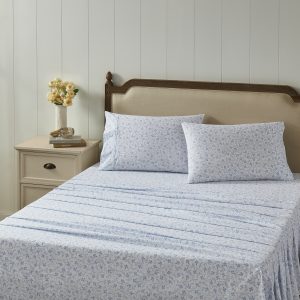 Campion Seaspray Blue Sheet Set by Laura Ashley
