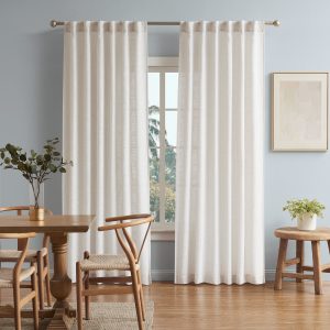 Flynn Concealed Tab Sheer Curtain