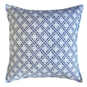 Mr Jones Sky Blue Cushion by Laura Ashley